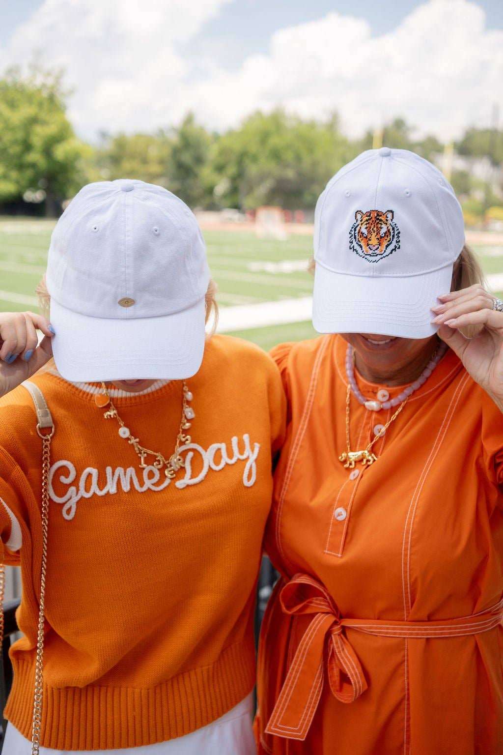 Needlepoint Baseball Hat - Tiger - WS