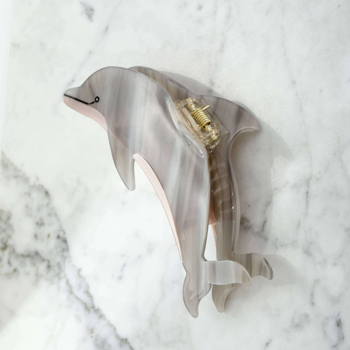 Eco-Friendly Dolphin Hair Clip Claw