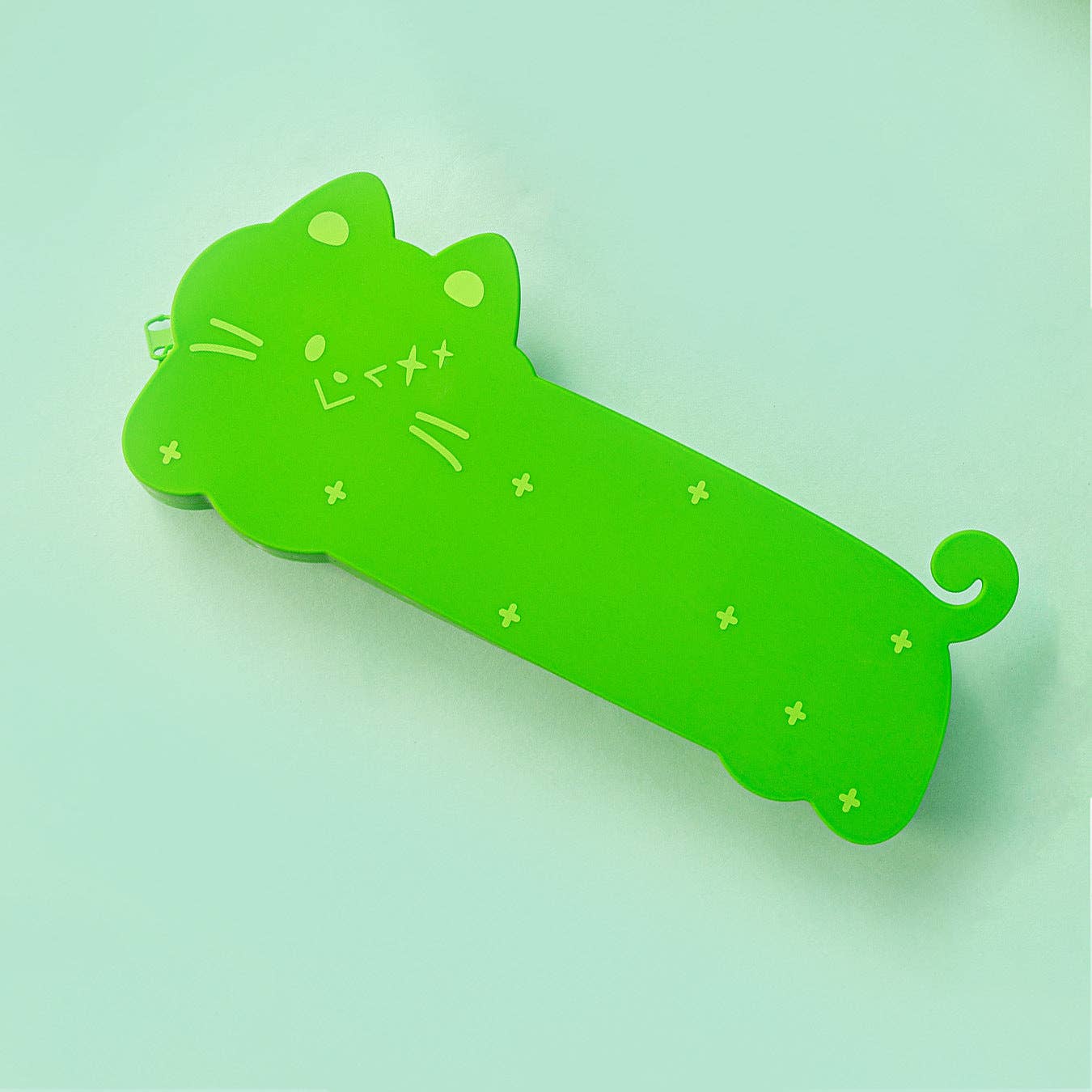 Pencil Case Cute Kitty Silicone For School Use