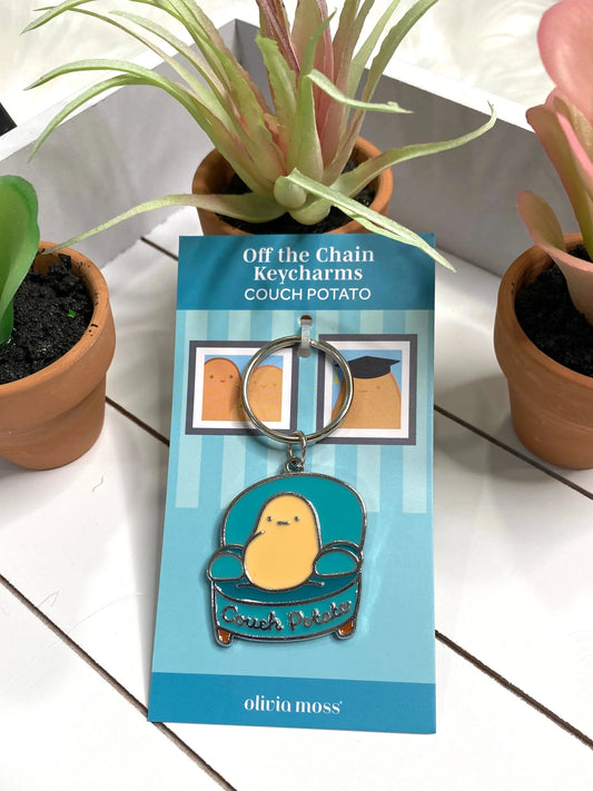 Off the Chain Keycharms - Couch Potato
