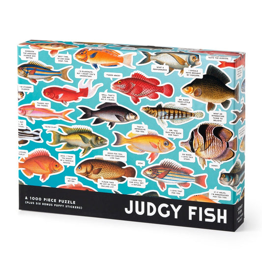 Judgy Fish 1000pc Puzzle