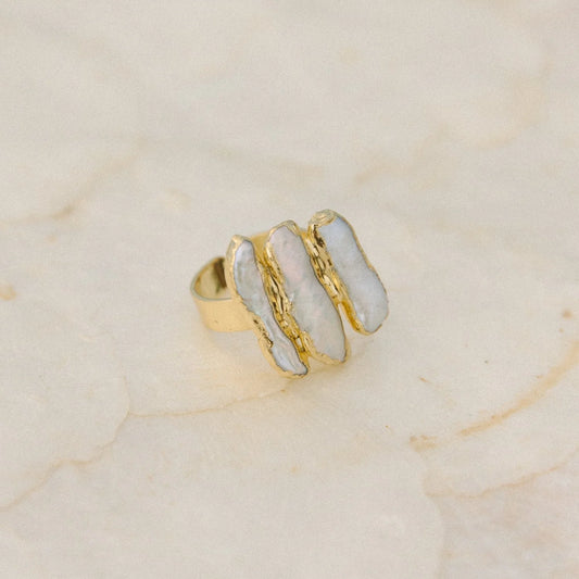 Natural Pearl Ring