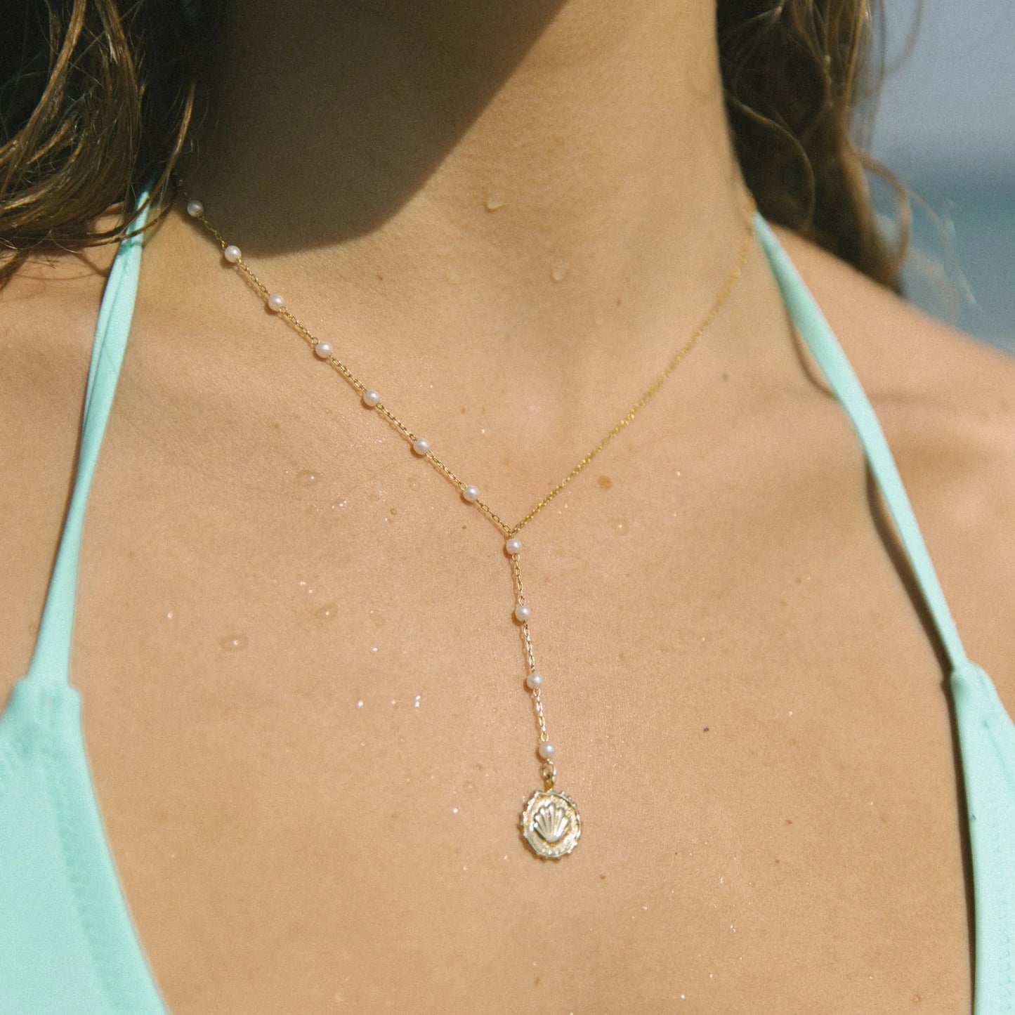 Scallop Drop Chain