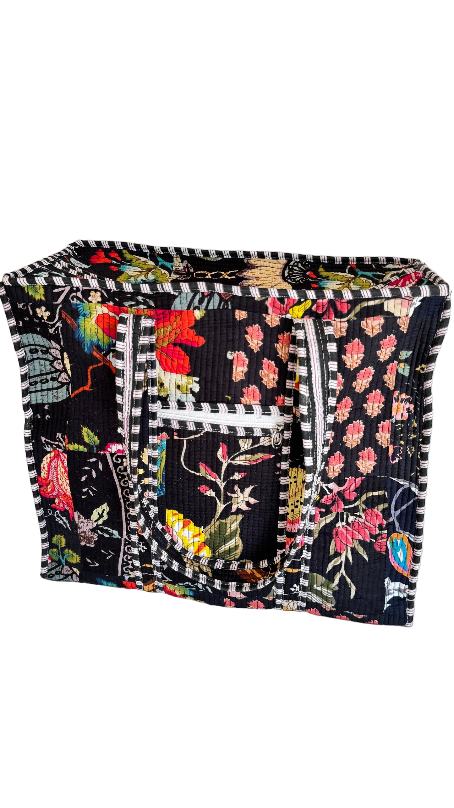 The Roots Large Patchwork Tote Bag- Various Patterns