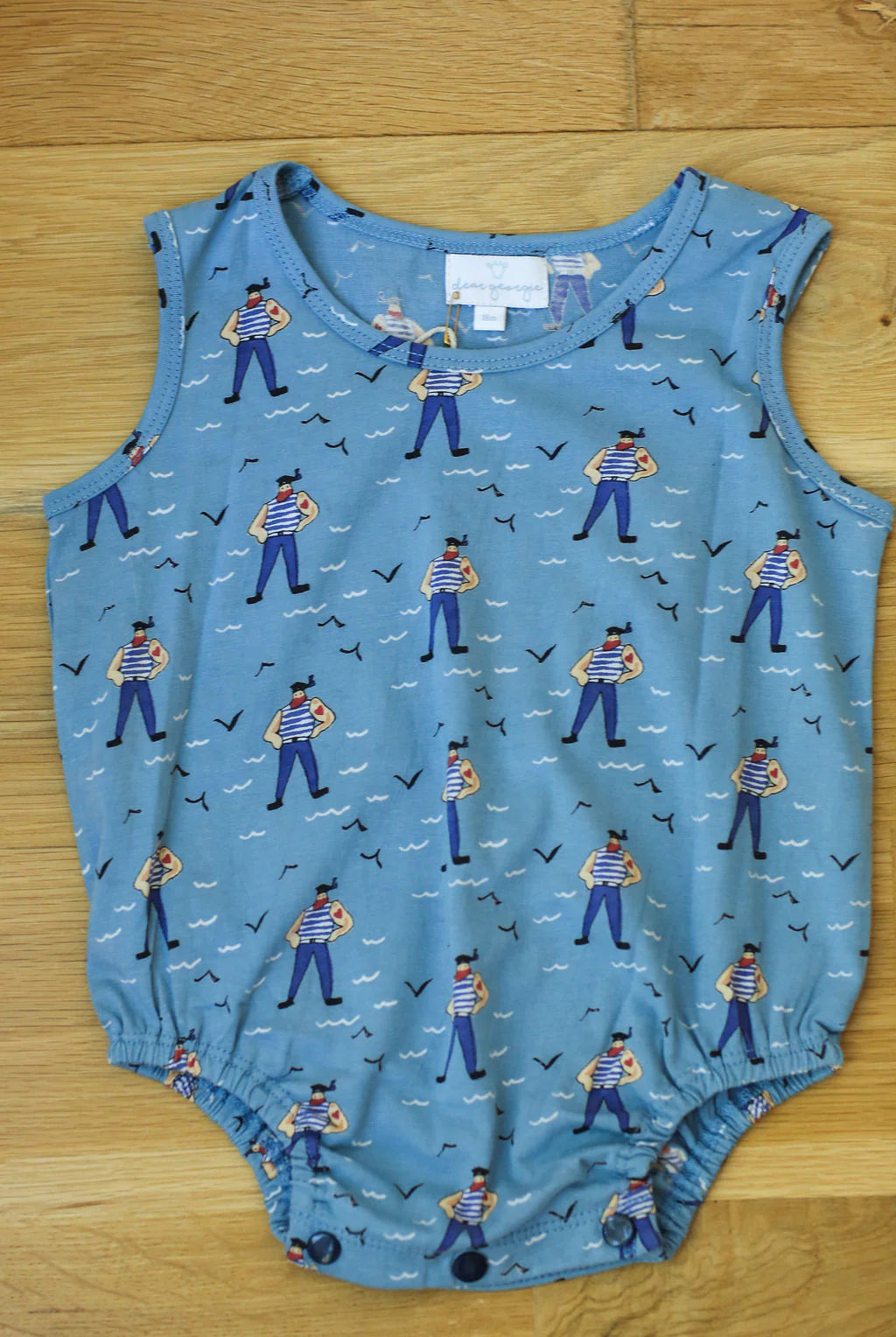 Dear Georgie Pirate Baby Romper 18 months