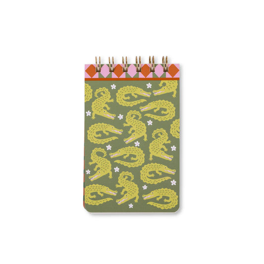 A Dopo Wire Notepad- Crocodile