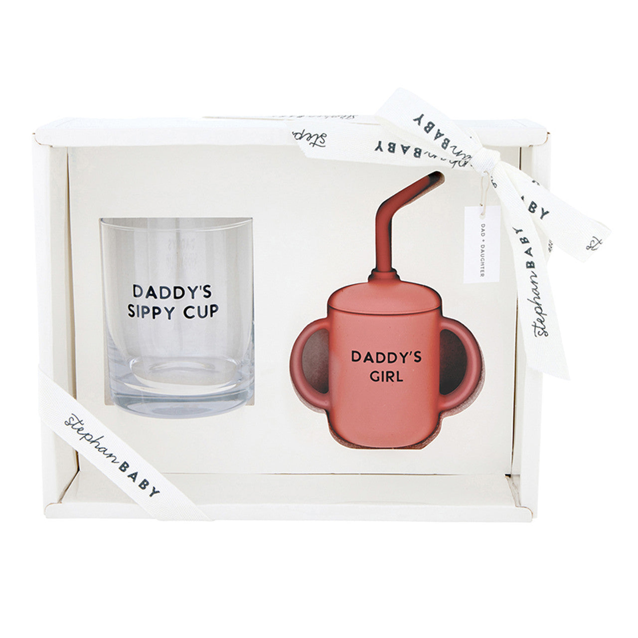 Stephan Baby Daddy's Girl Sippy Cup Gift Set