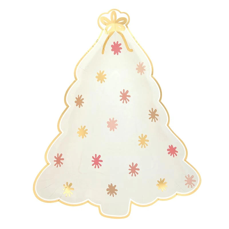 Tree Paper Plate - Stars