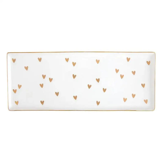Ceramic Tray - Hearts