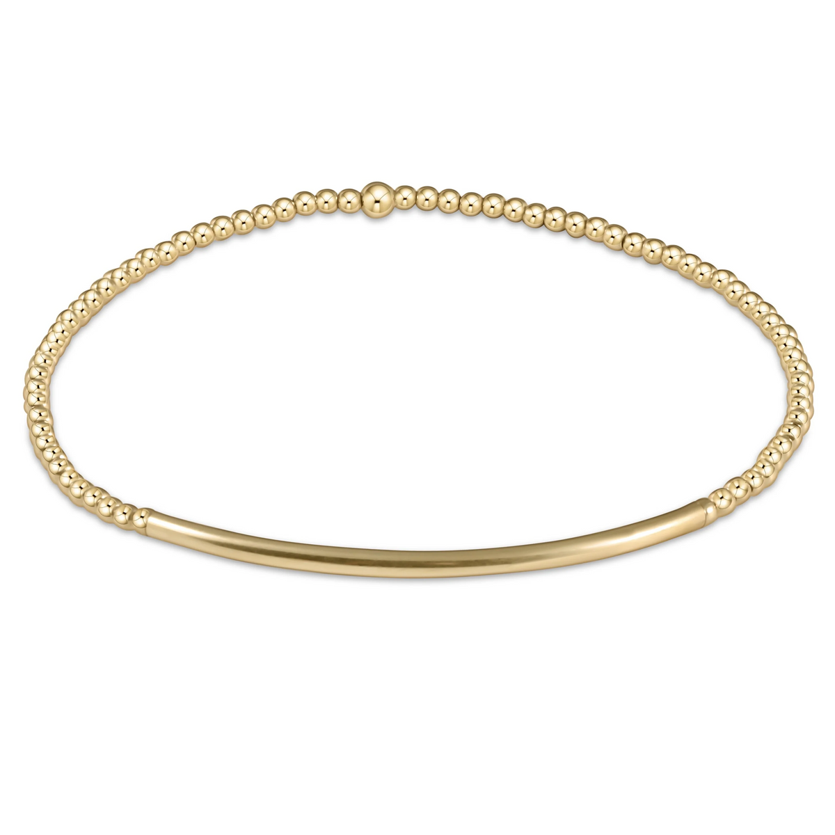 Bliss Bar Gold 2mm Bracelet