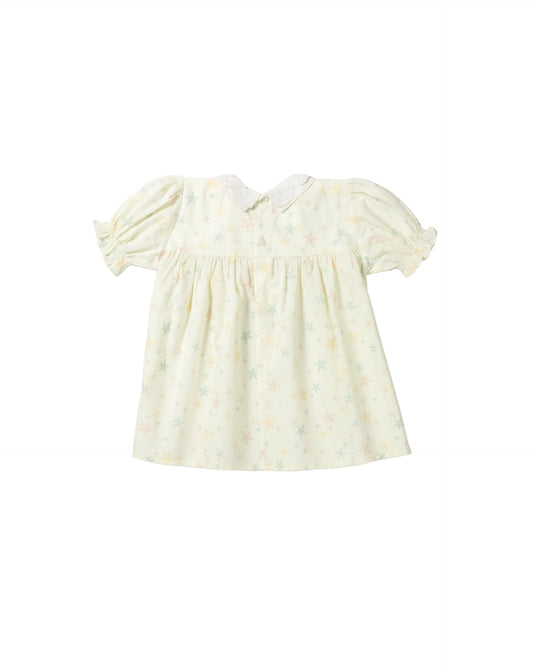 Early Sunday Sukie Starfish Baby Dress and Bloomer Set 6 mos