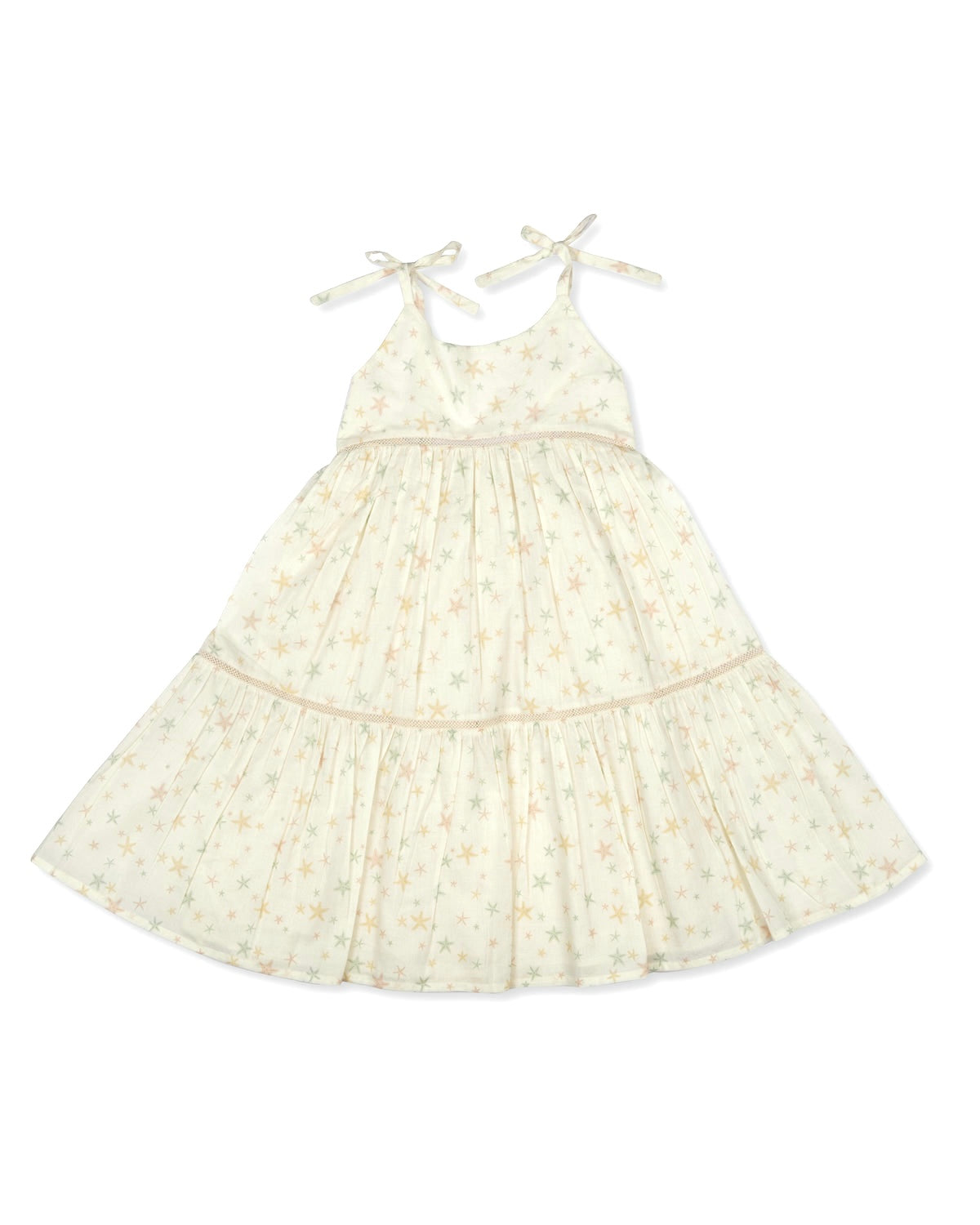 Early Sunday Starfish Dress 4 Yr
