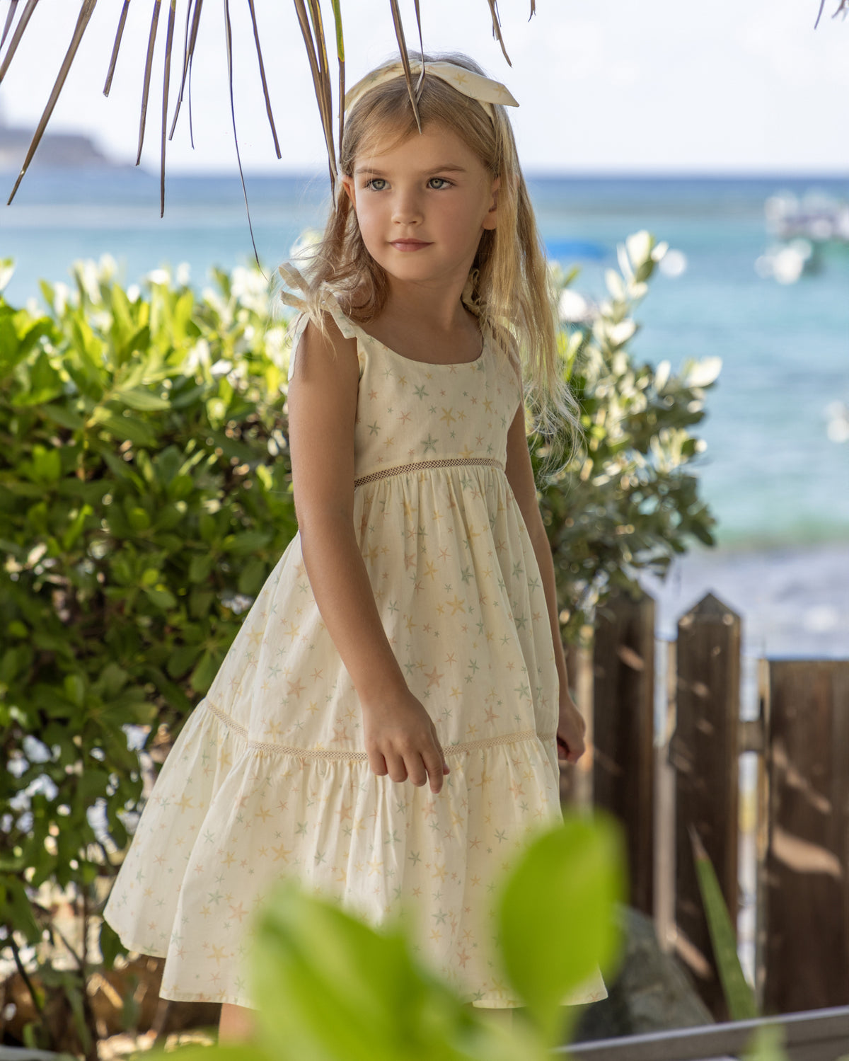 Early Sunday Starfish Dress 4 Yr