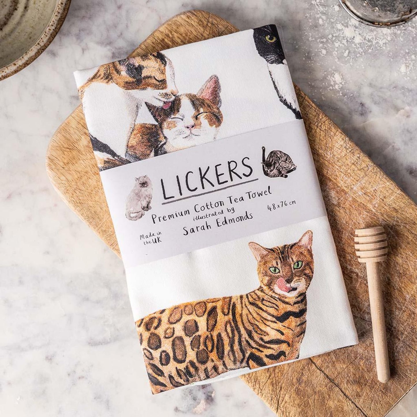 Lickers Tea Towel