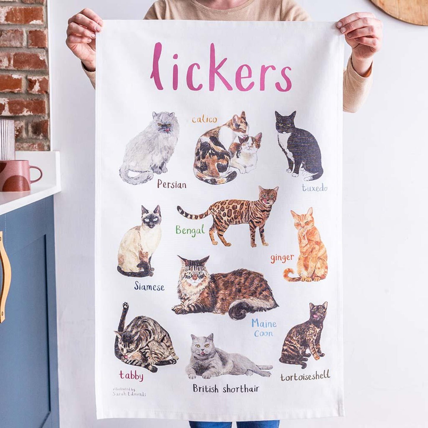 Lickers Tea Towel
