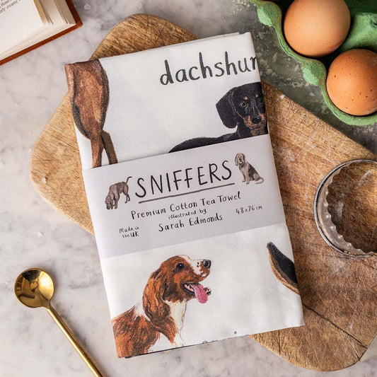 Sniffers Tea Towel