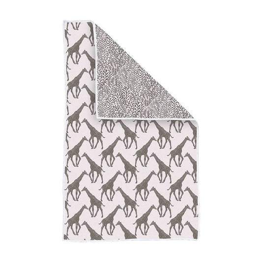 Giraffe Tan Eco Kitchen Tea Towel