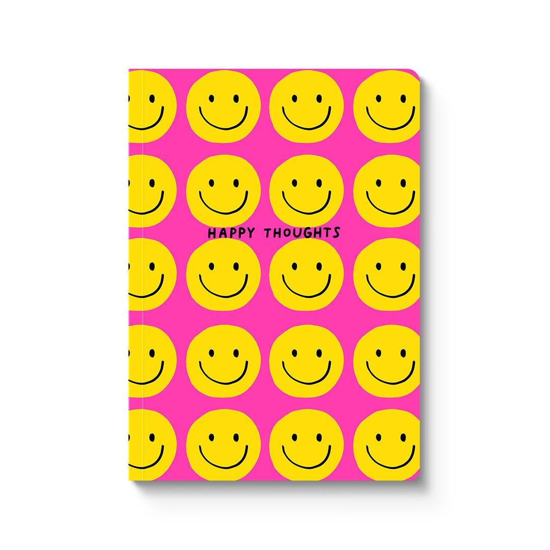 Happy Thoughts Paperback Notebook