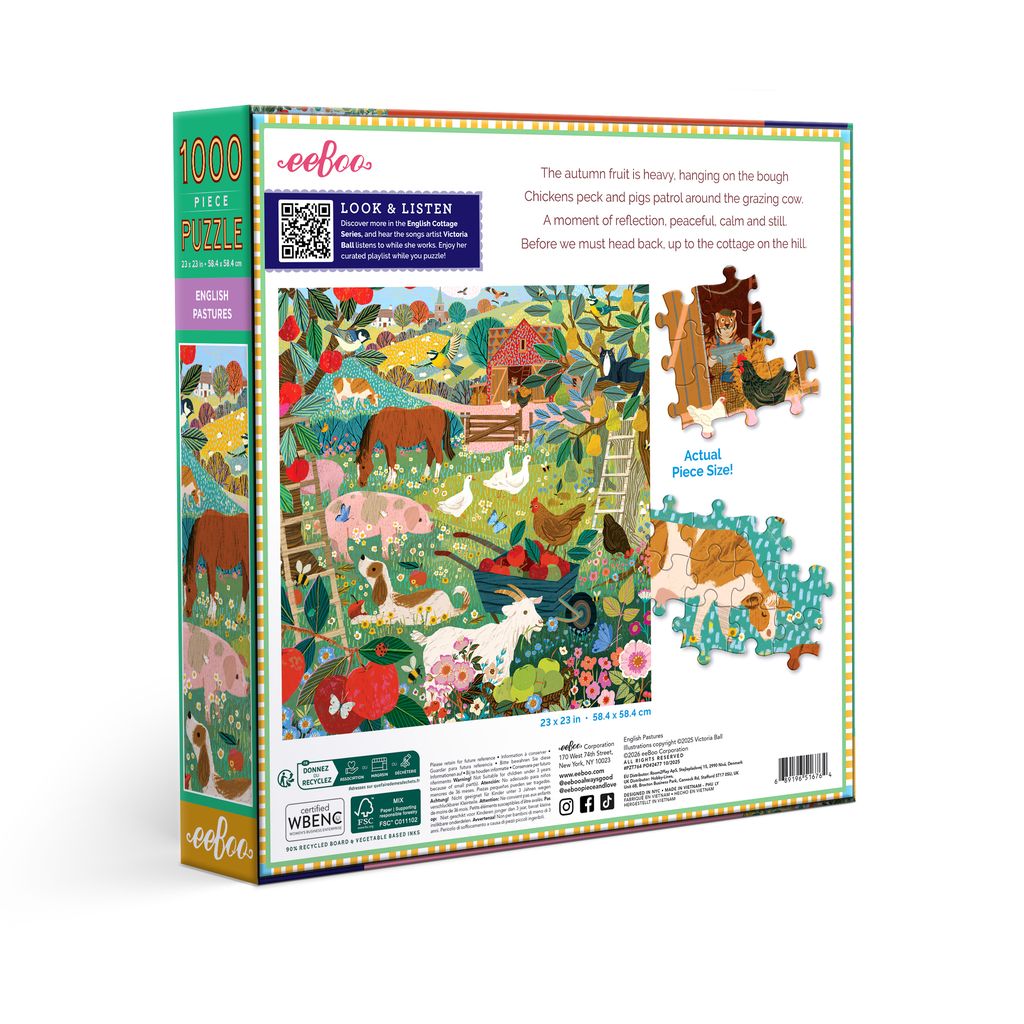 English Pastures 1000pc Puzzle