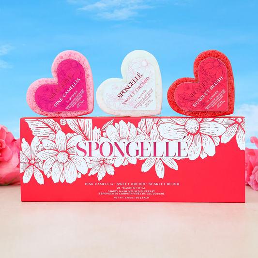 Spongelle Heart Trio Gift Set