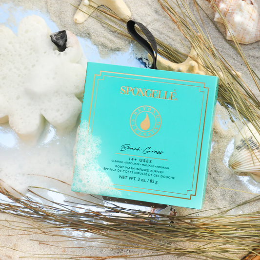Beach Grass Spongelle Boxed Flower Body Buffer