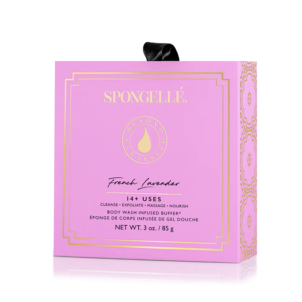 French Lavender Spongelle Boxed Flower