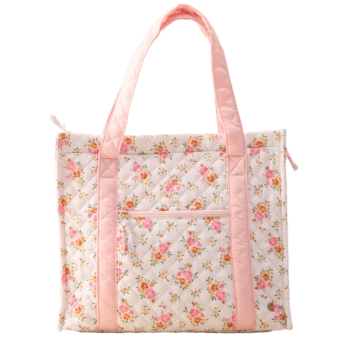 The Everyday Quilted Tote Bag-Endless Daydream Cream