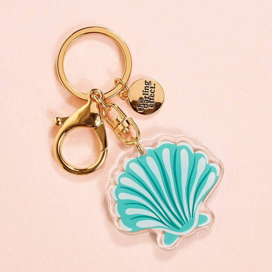 Seashell Acrylic Keychain