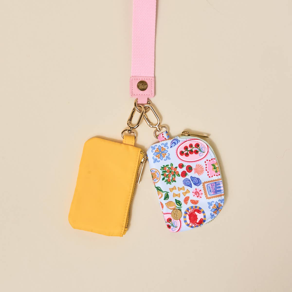 Dynamic Duo Pouch Wristlet-Ciao Bella