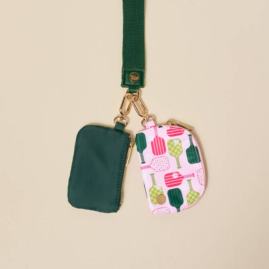 Dynamic Duo Pouch Wristlet-Pickleball Party