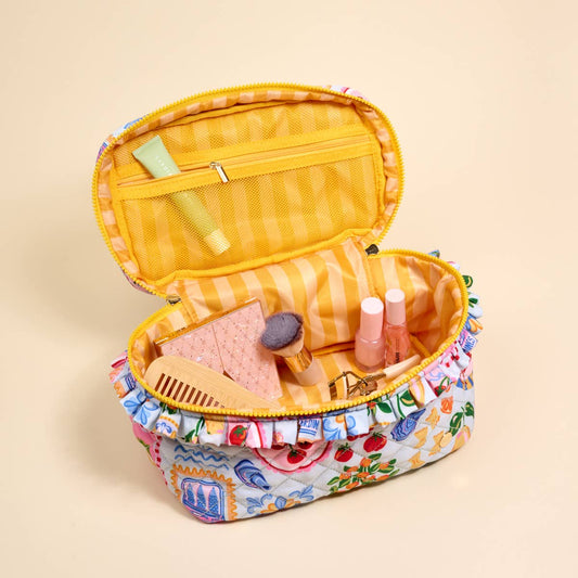 Glam & Go Quilted Cosmetic Bag-Ciao Bella