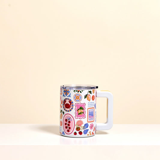 14 oz Insulated Mug-Ciao Bella