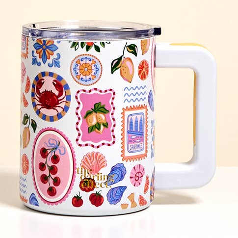 14 oz Insulated Mug-Ciao Bella