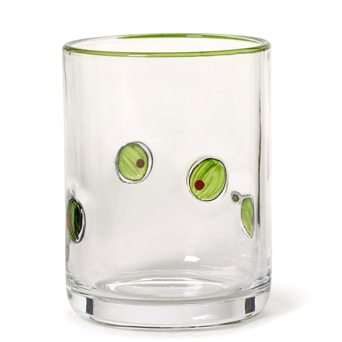Martini Olive Double Old Fashion Glass