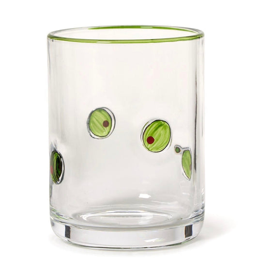 Martini Olive Double Old Fashion Glass