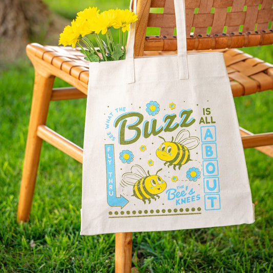 Diner Canvas Bee Tote