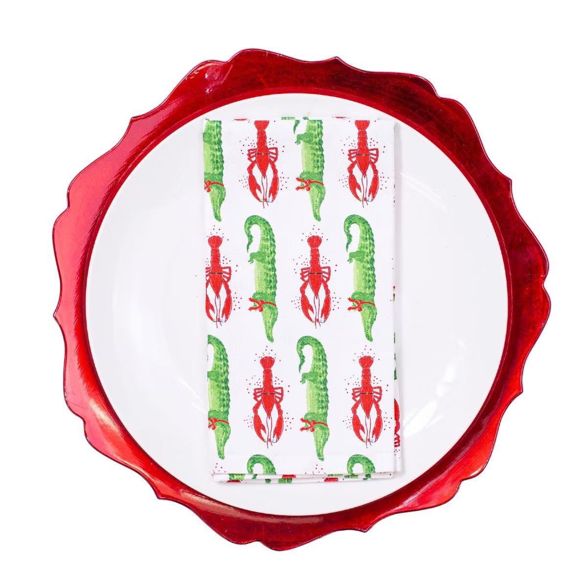 Cajun Christmas Napkin