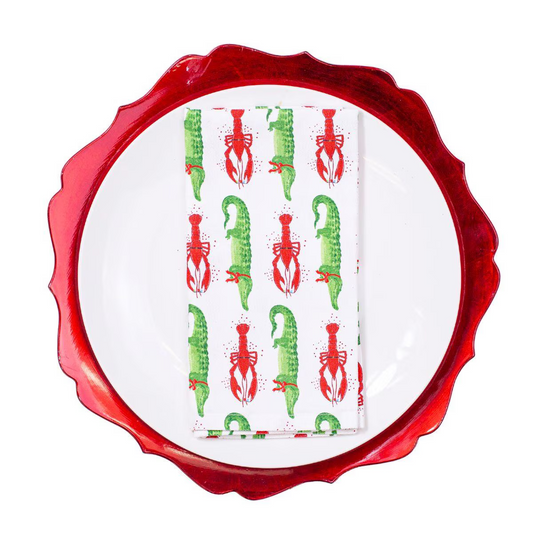 Cajun Christmas Napkin