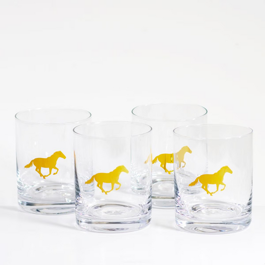 Mustang Rocks Glass Gift Set