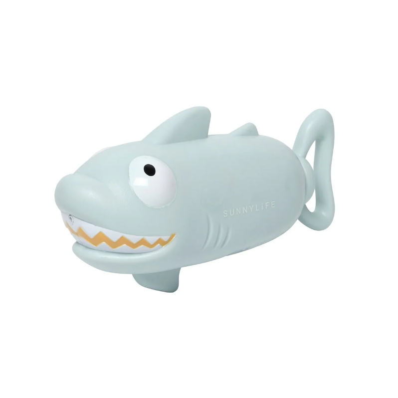 Water Squirters Shark Pastel Blue