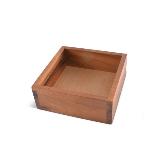 Cocktail Wood Napkin Box