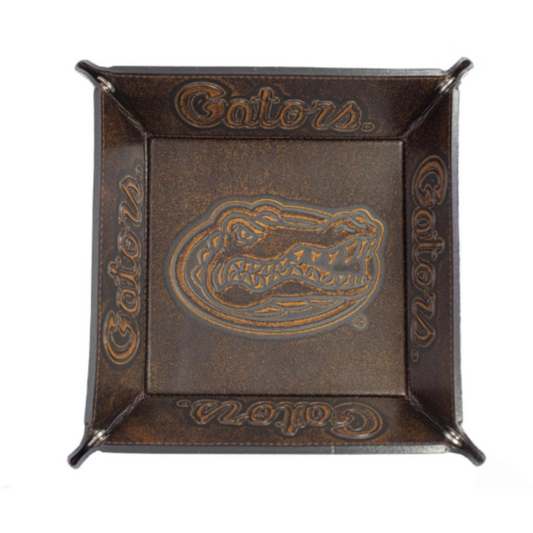 Florida Gators Men's Collegiate Leather Tray