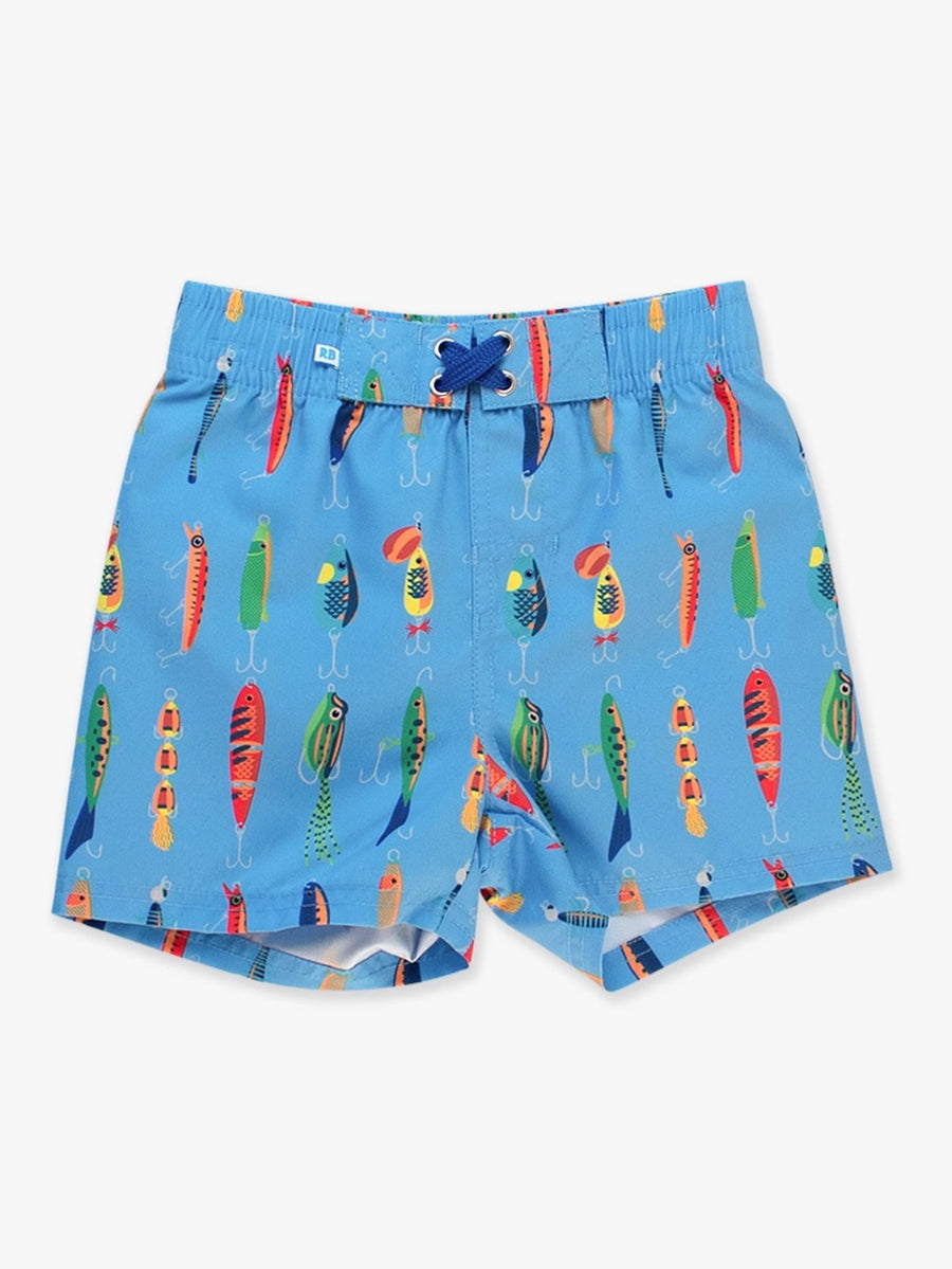 Boys Gone Fishin Performance Hybrid Swim Trunks