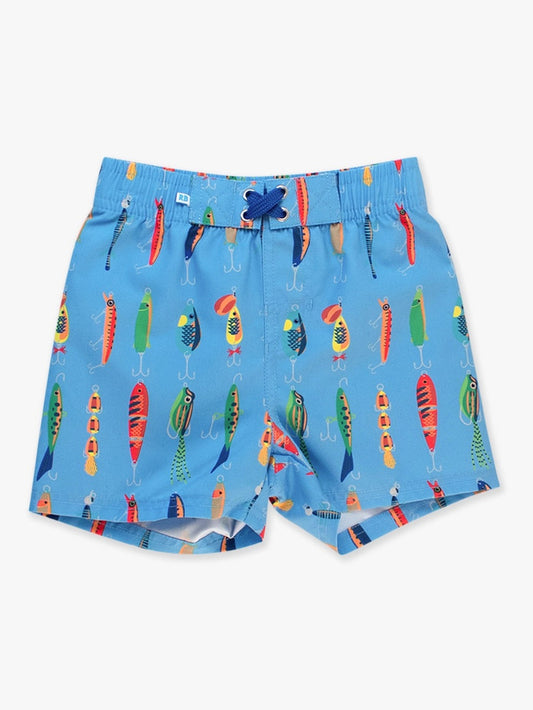 Boys Gone Fishin Performance Hybrid Swim Trunks