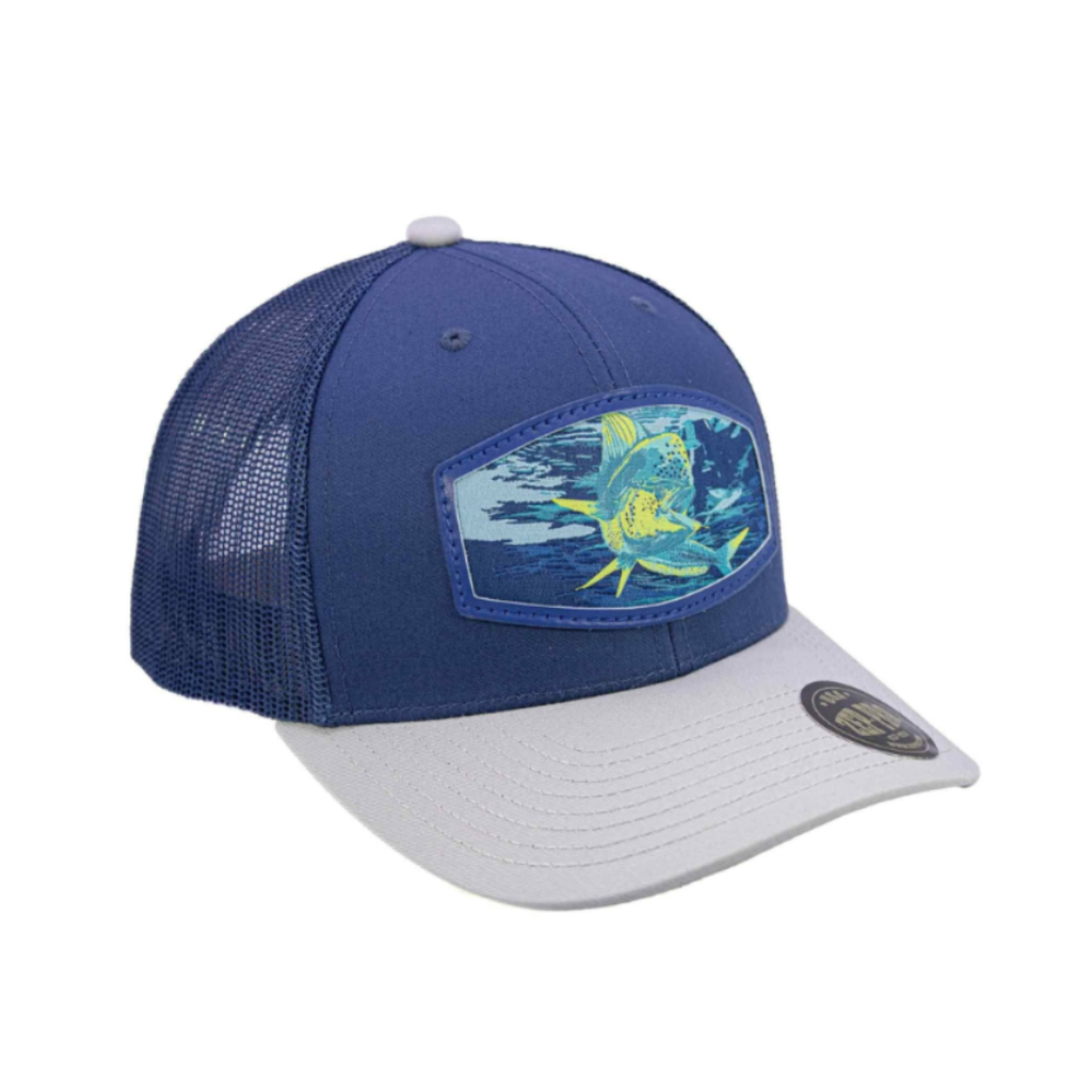 Mahi-mahi Woven Patch Rope Hat.
