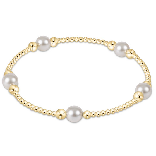 Purpose Pearl Gold Bracelet