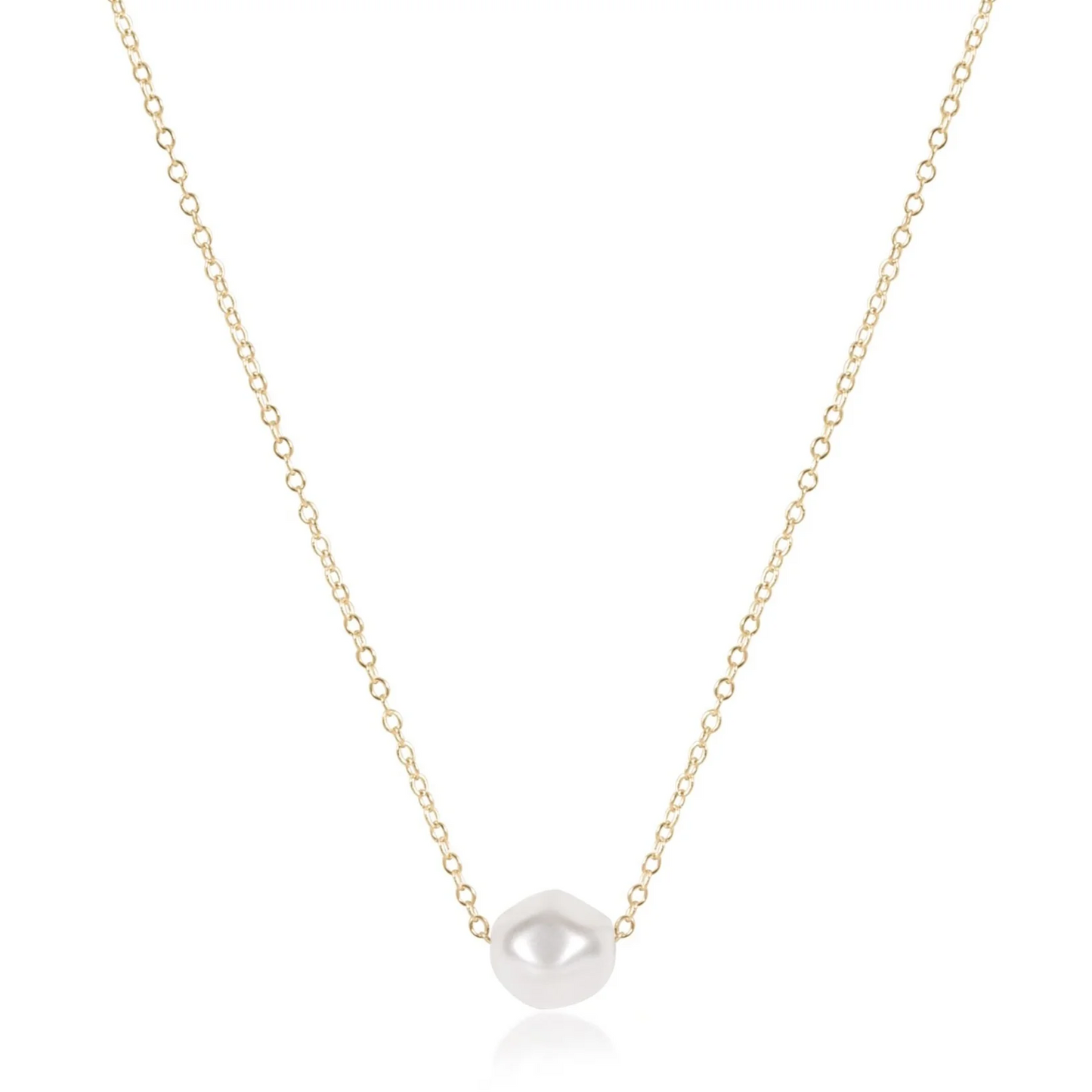 16" Necklace Gold - Admire Pearl