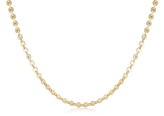 15" Choker Infinity Chic Chain - Gold