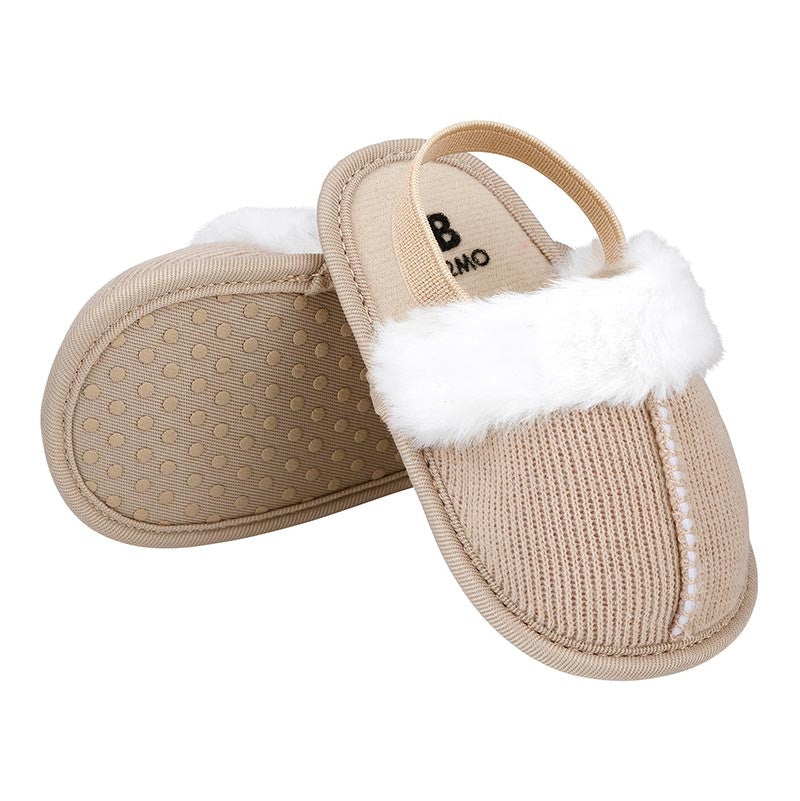 Tan Slipper 6-12 mo