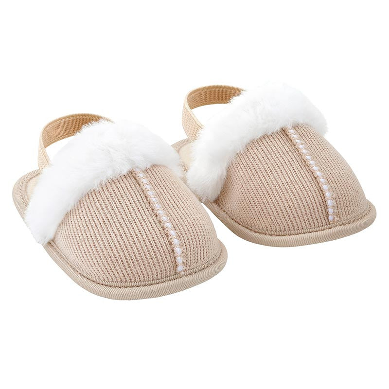 Tan Slipper 6-12 mo